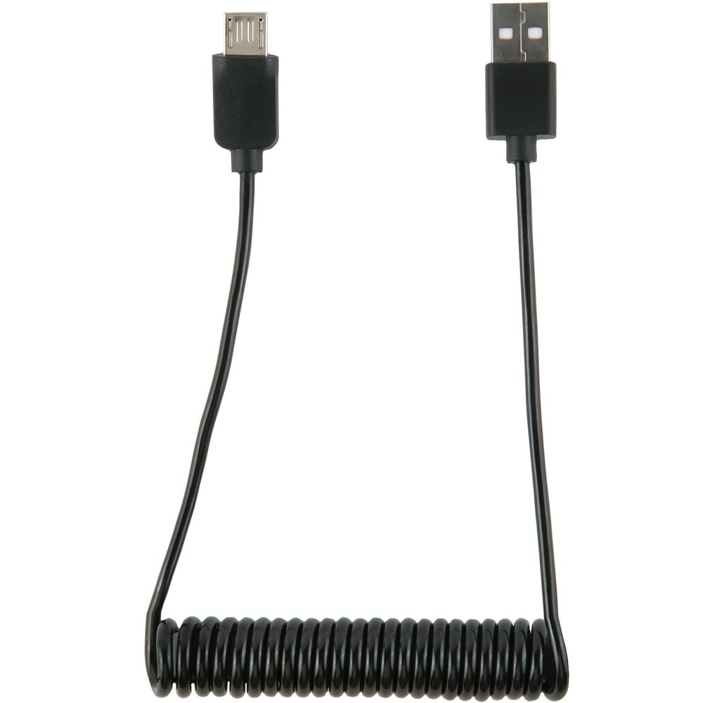цена Кабель Red Line Spiral USB - Micro USB 1,2 м черный