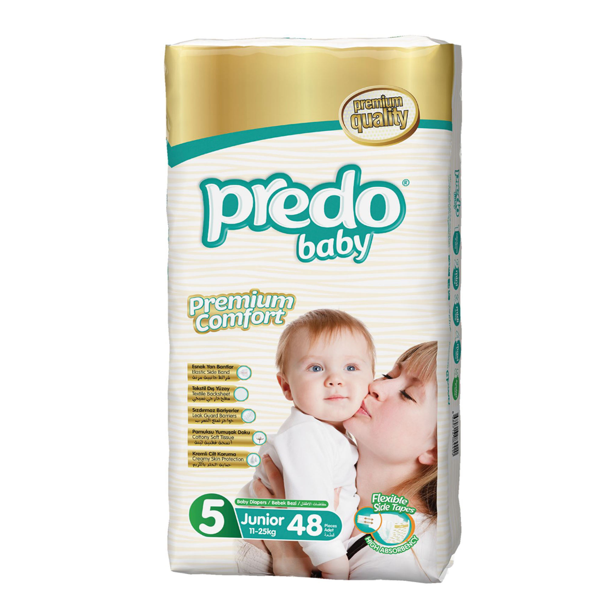 фото Подгузники predo baby №5 11-25кг джуниор 48 шт