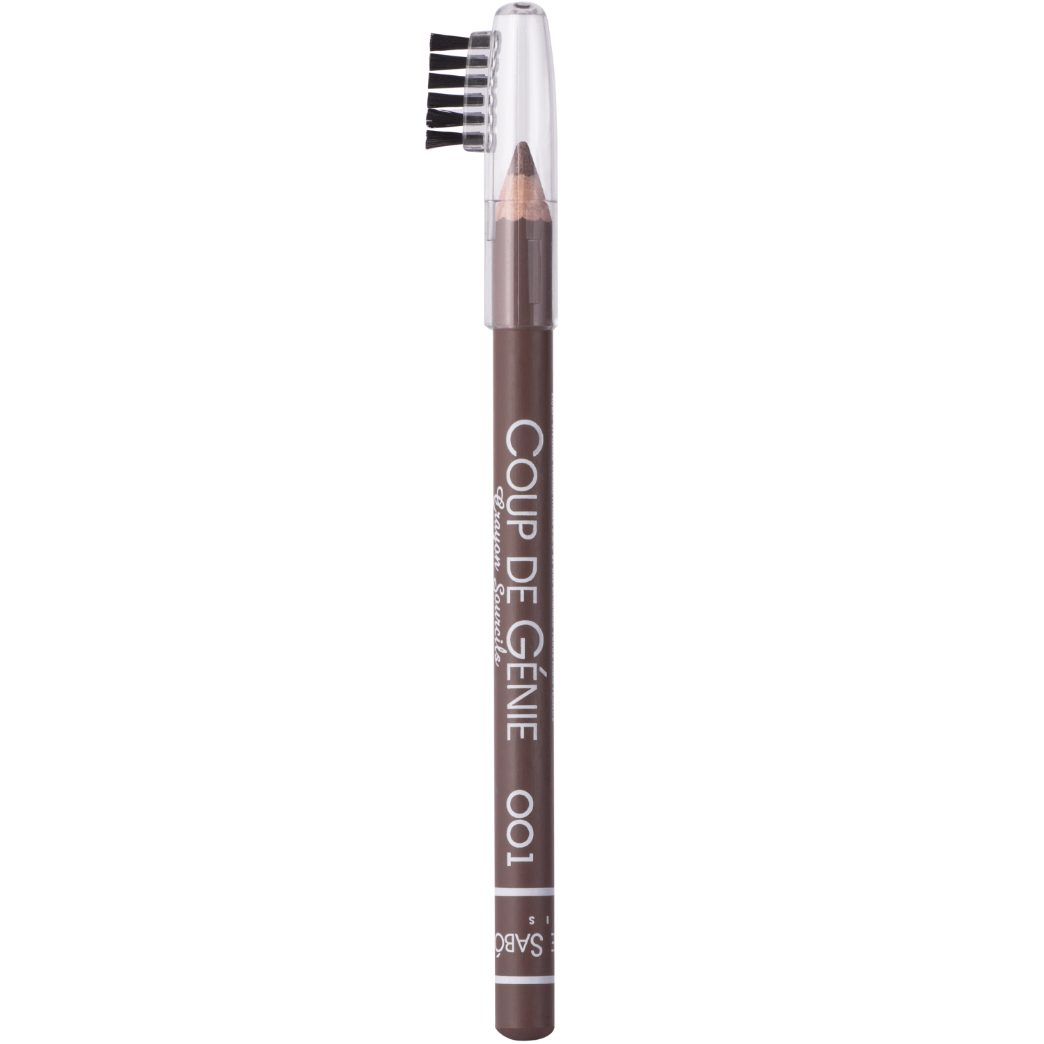 Карандаш для бровей Vivienne Sabo Coup de Genie №001 карандаш для бровей influence beauty brow robot автоматический ультратонкий тон 02 русый 0 1г