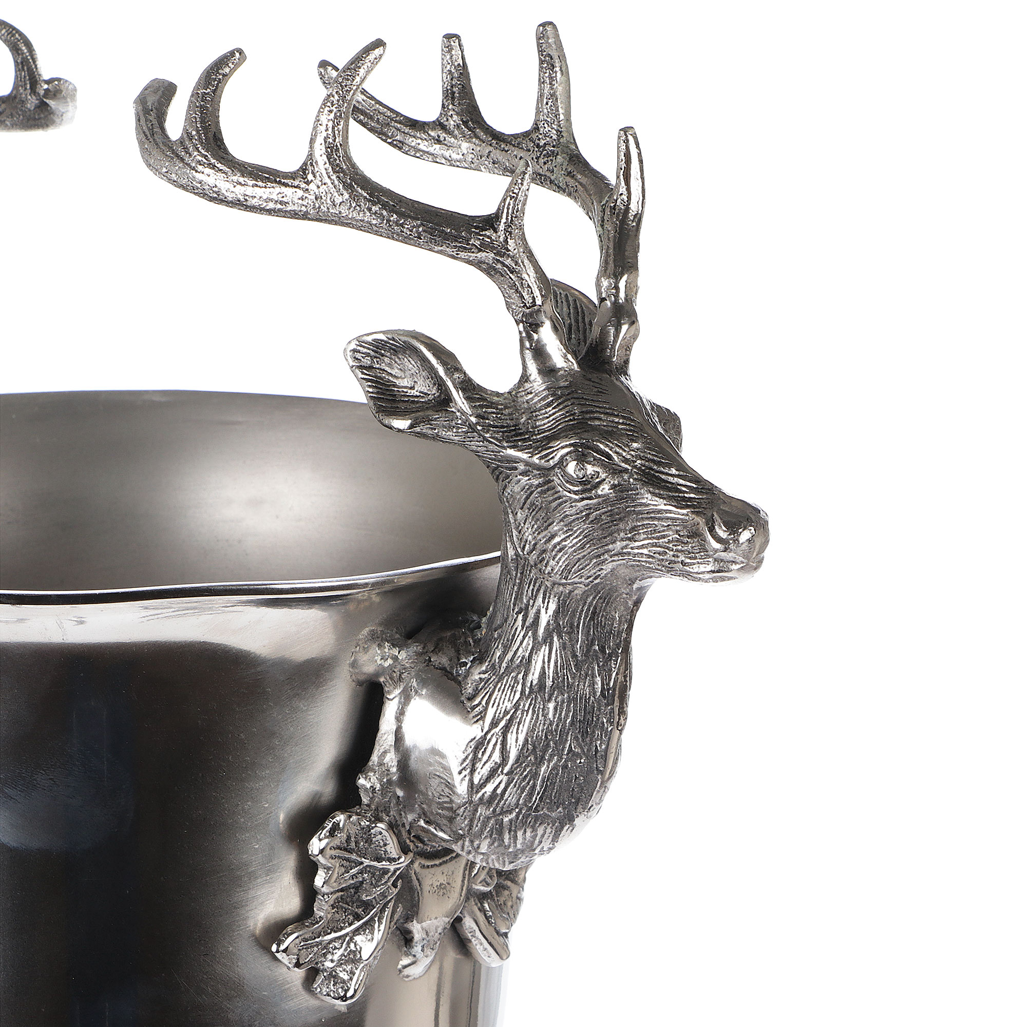Ведро Universal Ark Reindeer для охлаждения напитков (58011), цвет серебряный - фото 4