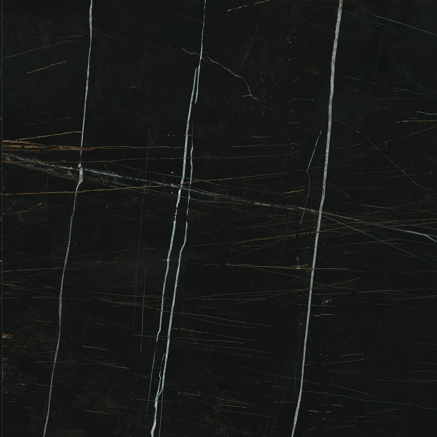 Плитка Kerama Marazzi Milano Греппи SG642102R черный обрезной лаппатированный 60x60x1,1 см