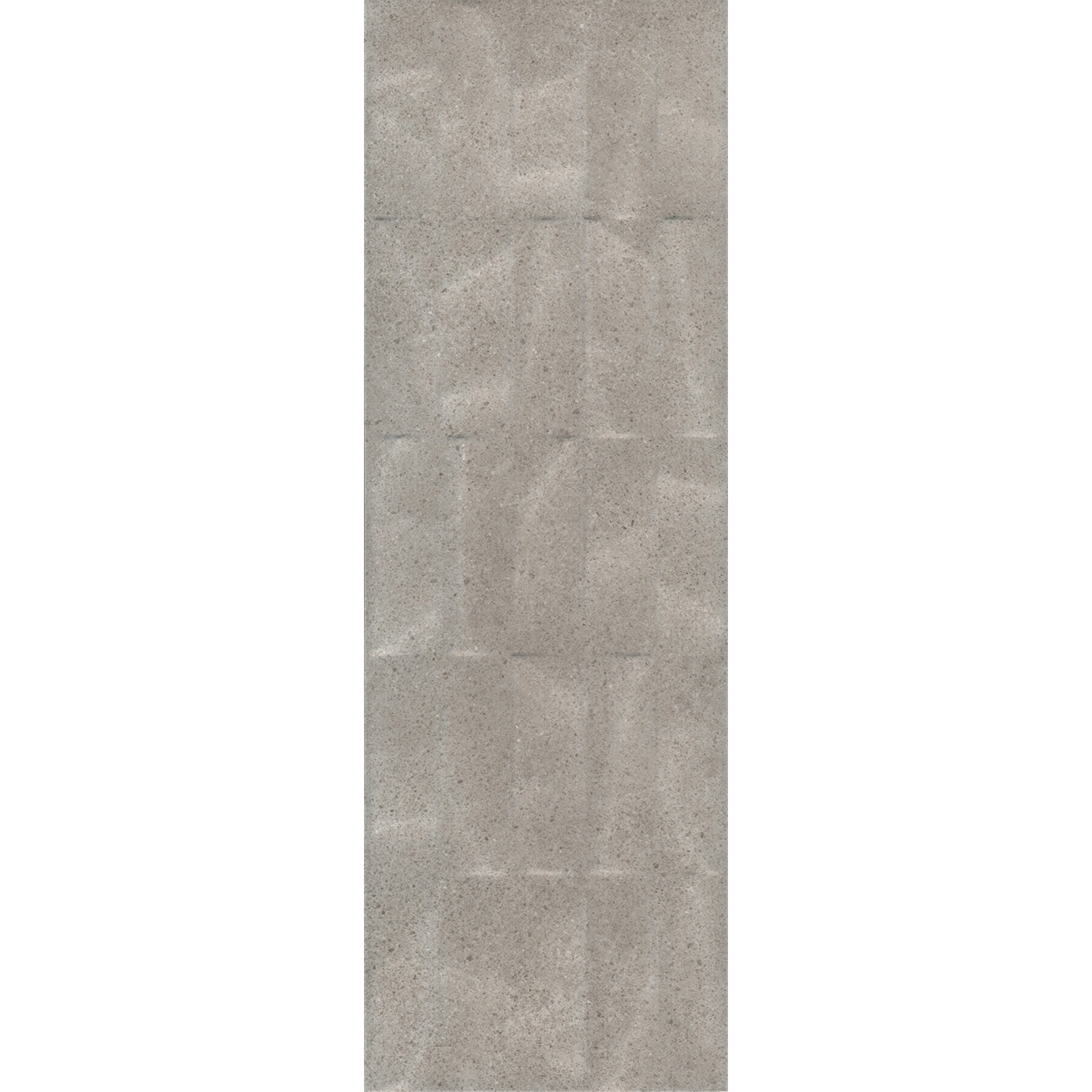 Плитка Kerama Marazzi Безана серый структура обрезной 12152R 25x75 см