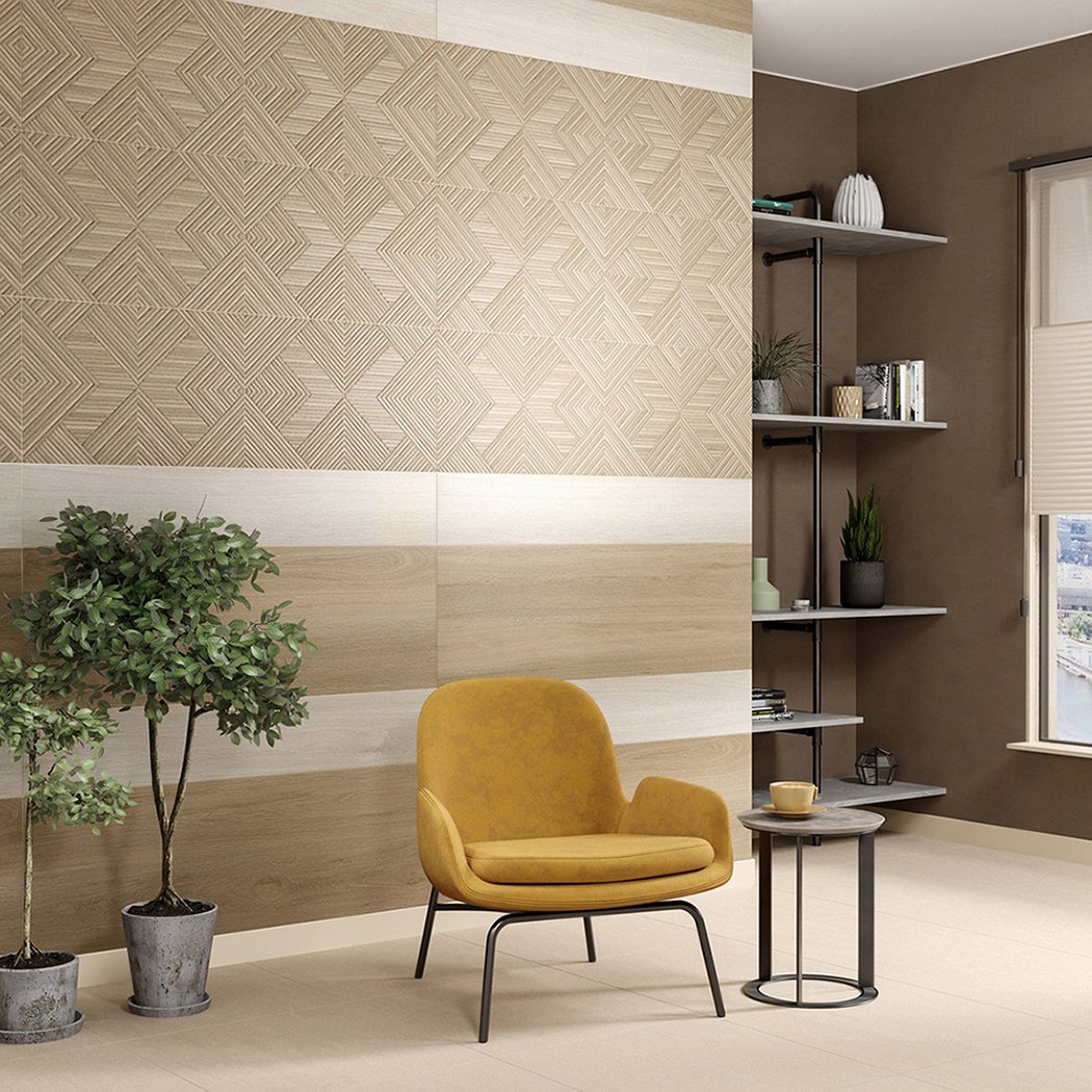 фото Плитка kerama marazzi ламбро бежевый 14032r 40x120 см