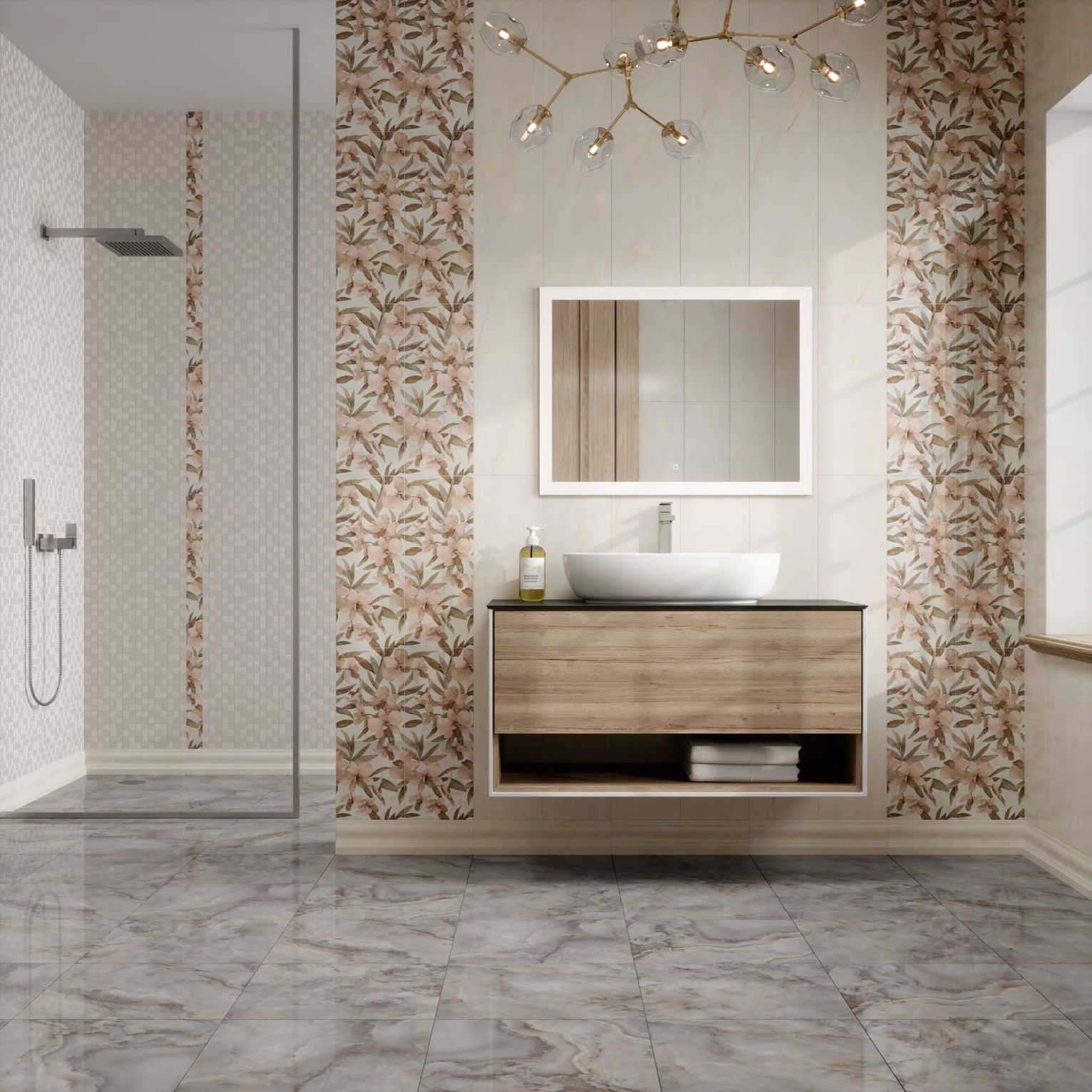 Плитка Kerama Marazzi Стеллине светло-бежевый 7206 20x50 см - фото 2