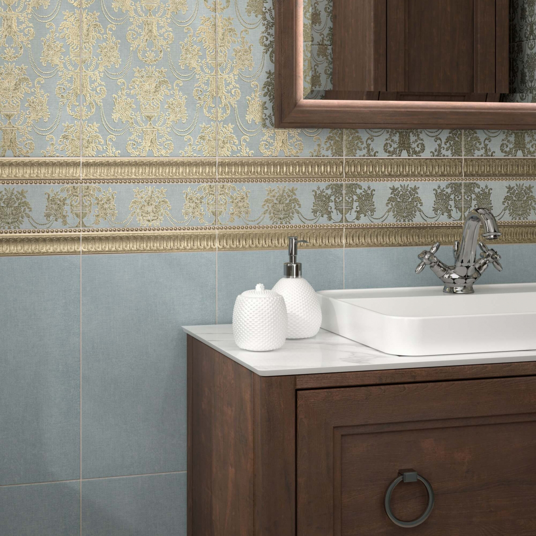 Бордюр Kerama Marazzi Борромео AD\B576\6402 25x7,7 см Вид№2