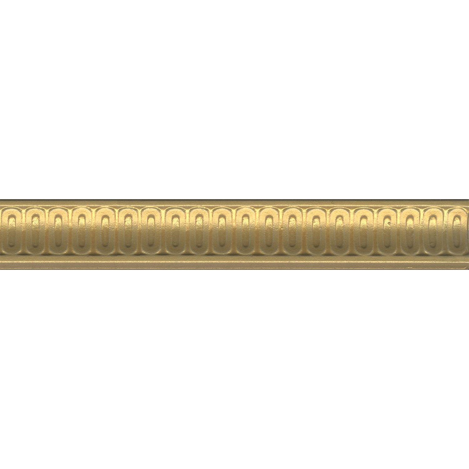 Бордюр Kerama Marazzi Борромео Золото BOA005 25x4 см туника с геометрическим орнаментом