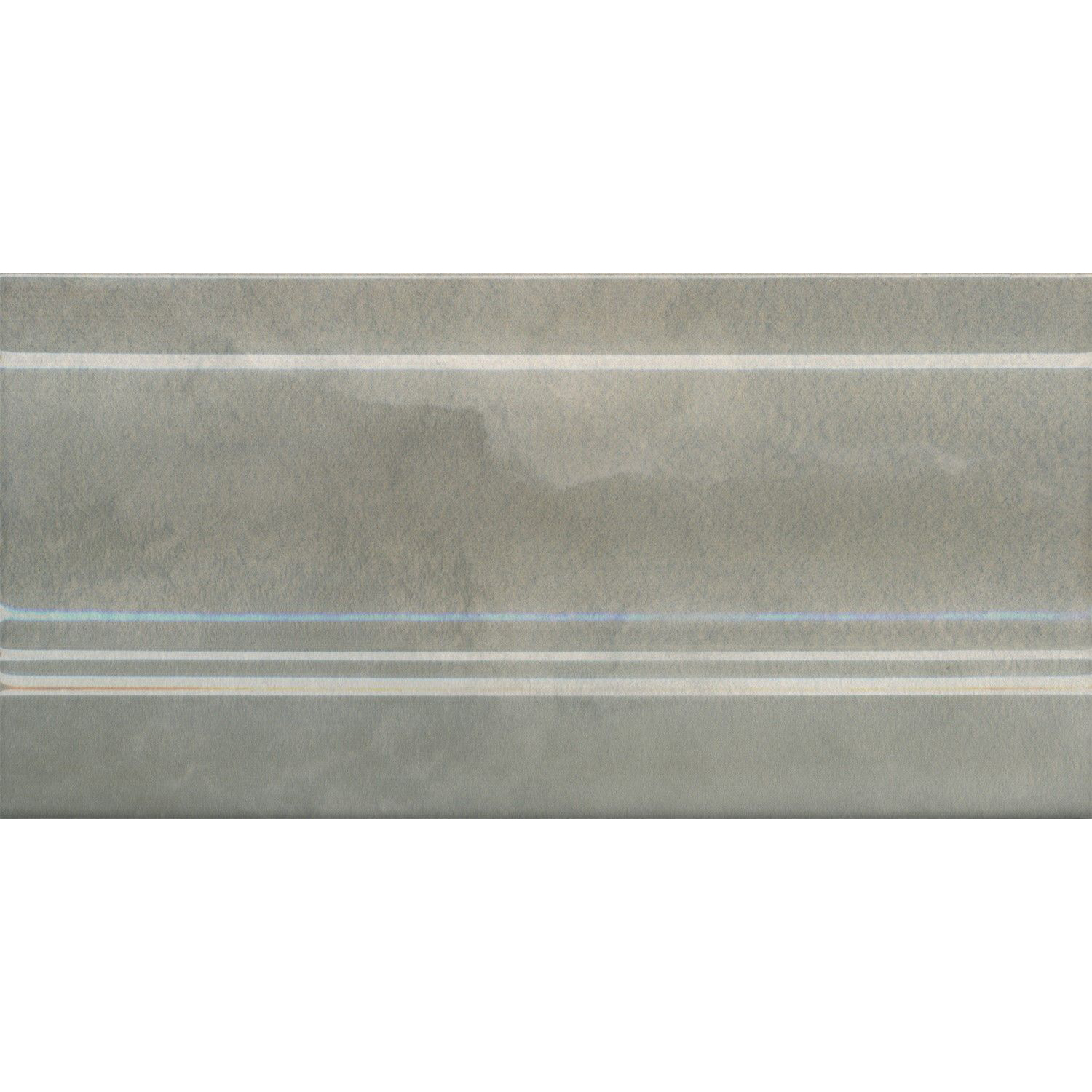 Плитка Kerama Marazzi Milano Стеллине FMD022 серый 20x10x1,3 см