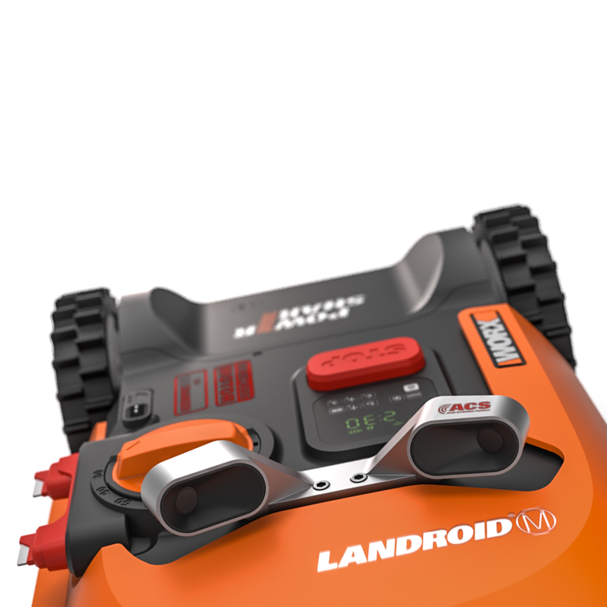 Газонокосилка WORX Landroid M WR143E, цвет оранжевый - фото 12