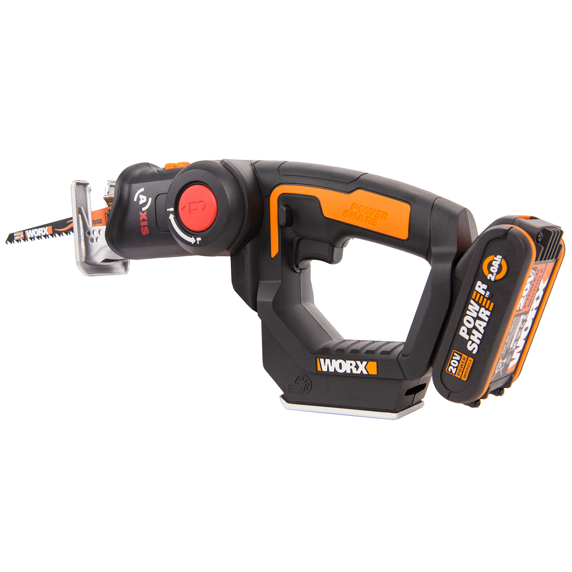 фото Лобзик-сабельная пила worx wx550