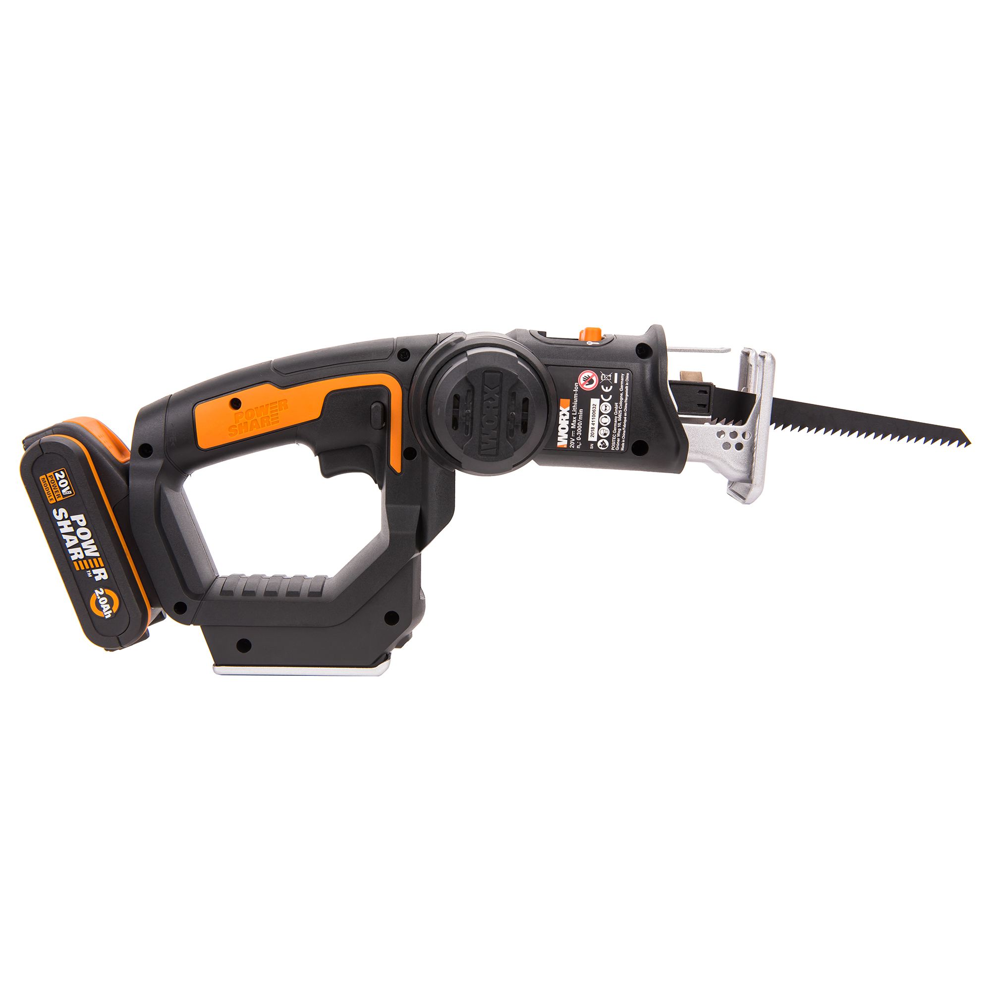 фото Лобзик-сабельная пила worx wx550