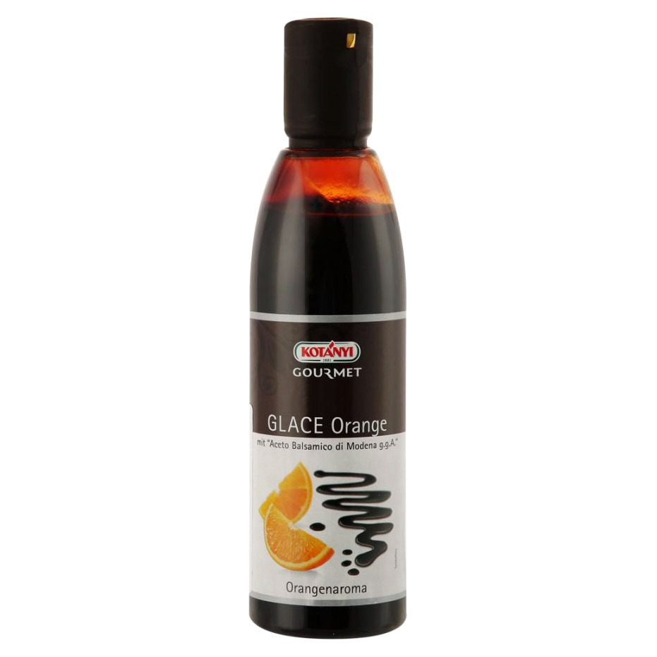 Крем-соус Kotanyi Gourmet бальзамический со вкусом апельсина 313 г уксус borges винный бальзамический modena 250 мл