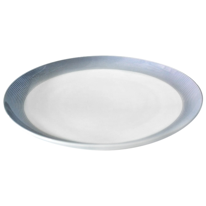 Тарелка мелкая Thun Tom Полоски 26 см тарелка мелкая thun loos платиновые полоски 24 см
