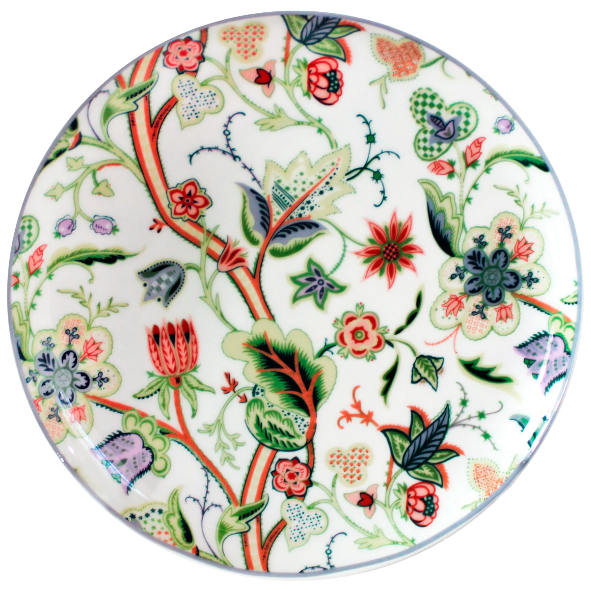 Тарелка десертная Thun Tom Экзотические цветы 19 см рисунок на ткани конёк экзотические цветы 3 29x39 см