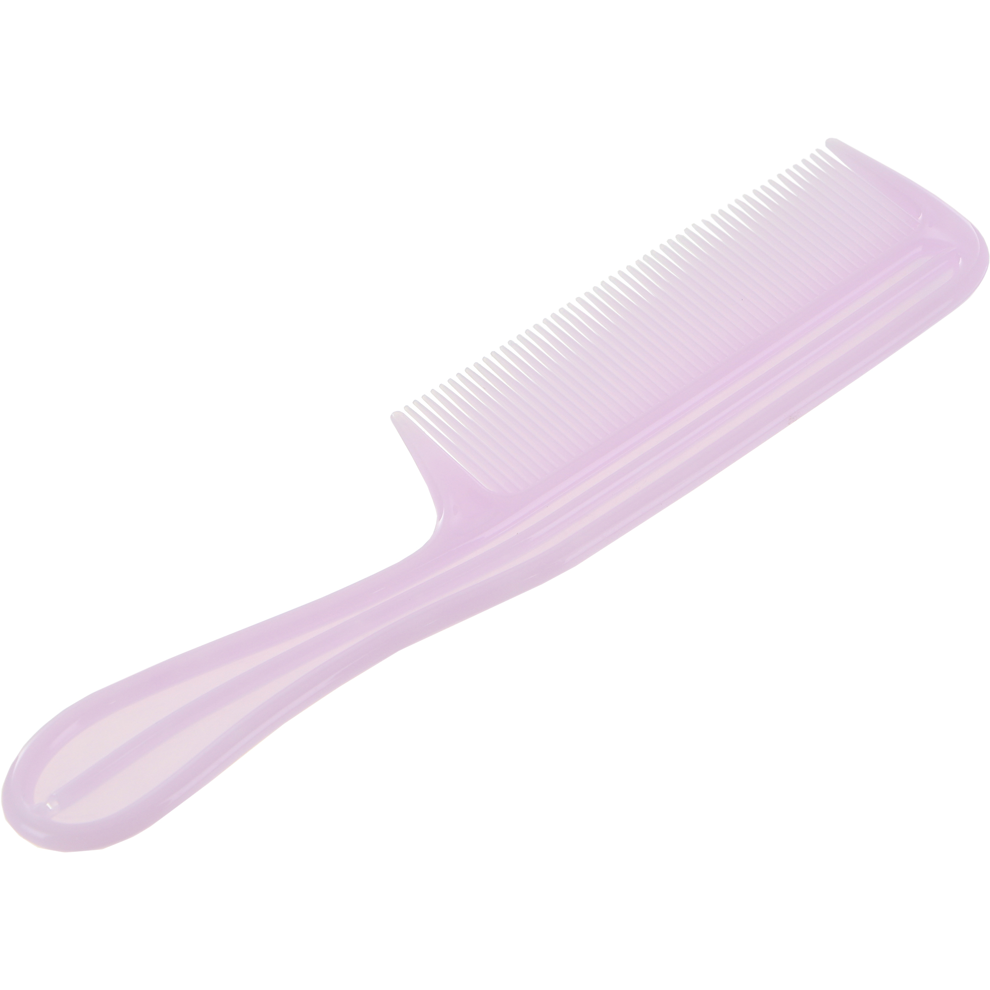 Расческа Nice View пластиковая антистатическая с длинными зубьями L-19,8 двусторонняя щётка расческа с волнистыми зубьями средняя 6 х 19 см розовая