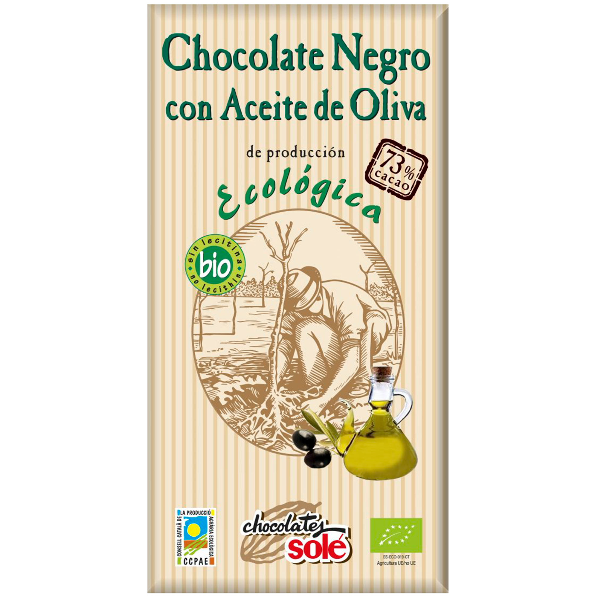 Шоколад темный Sole 73% с оливковым маслом 100 г шоколад горячий sole 200 г