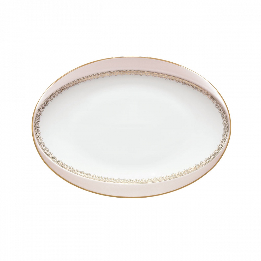 Овальное блюдо Porcel Ballet Grace 30x22 см блюдо овальное porcel ethereal moka 31 см
