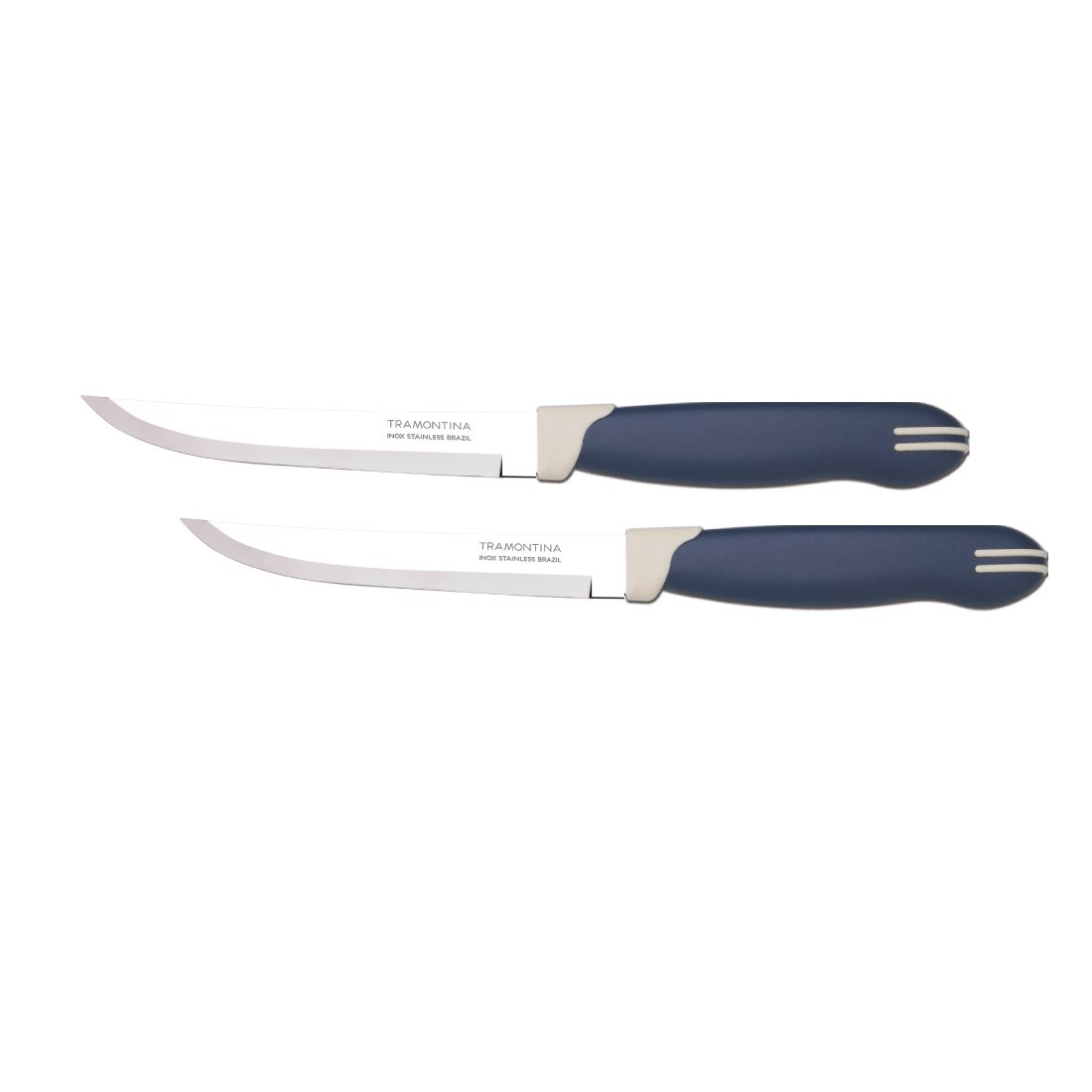 Набор ножей для мяса Tramontina Multicolor 12,5 см 2 шт набор ножей для стейков tramontina multicolor 23529 215 13 5 см 2 шт