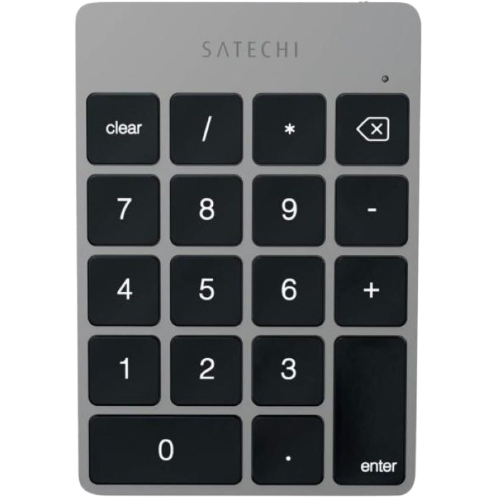 цена Клавиатура Satechi Aluminum Slim Keypad Numpad Серый космос