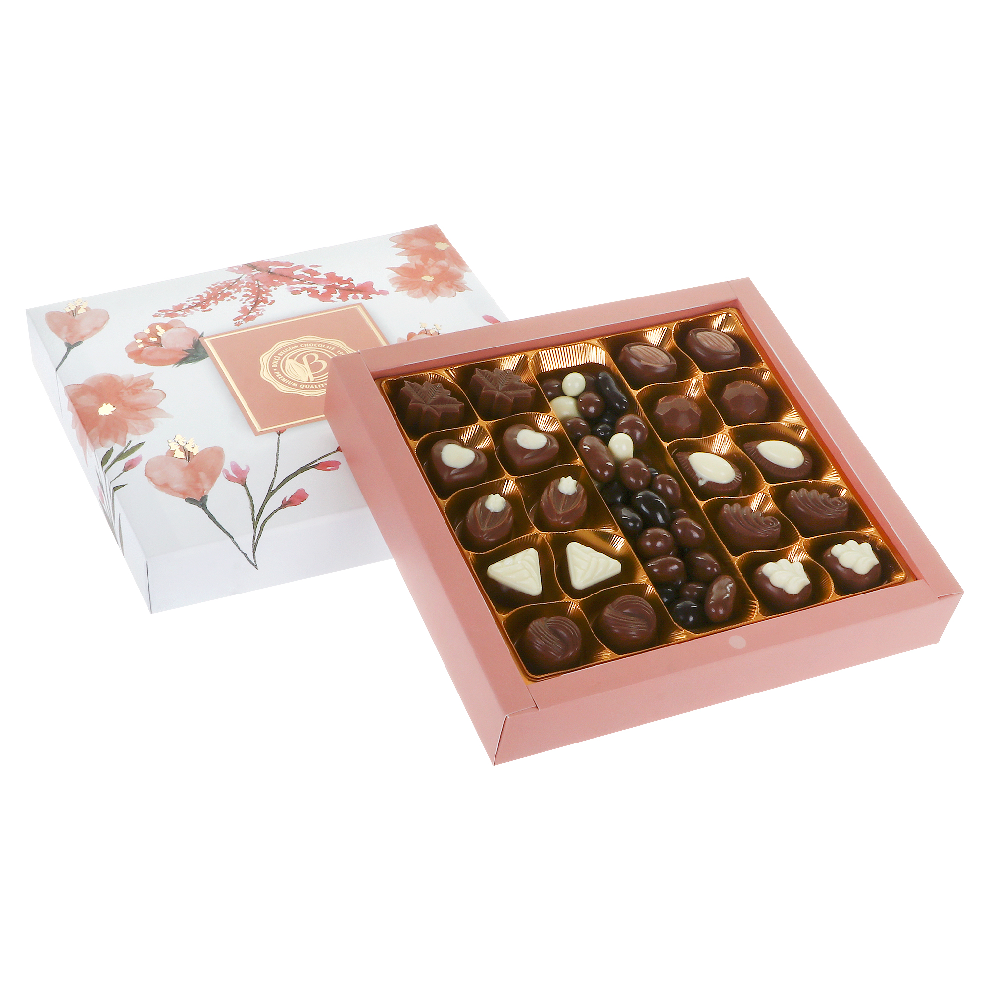 Набор шоколадных конфет Chief Flower, 350 г набор бульонок для декора ногтей 12 ов и апельсиновая палочка born to sparkle