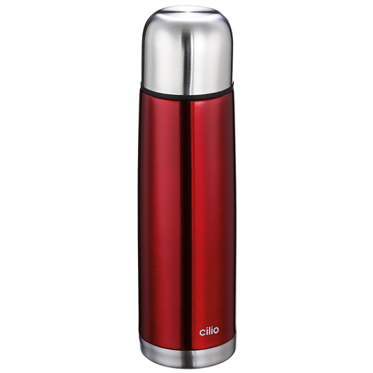 термос для напитков thermos sk2000 rcms 1 2л серый красный 377630 Термос Cilio Colore красный 500 мл