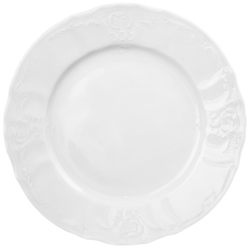 Набор десертных тарелок Bernadotte Недекорированный 17 см 6 шт, цвет белый - фото 2