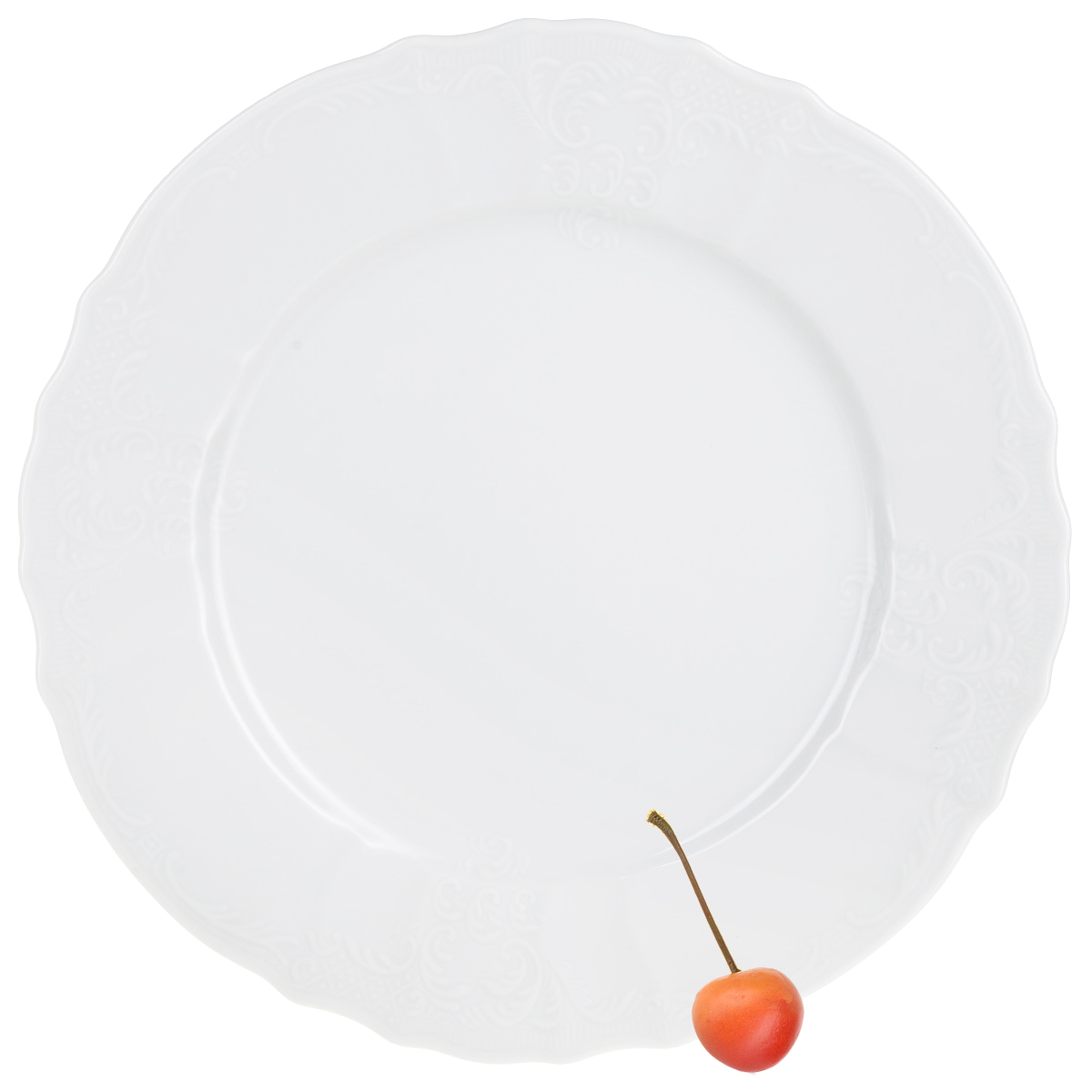 Набор мелких тарелок Bernadotte Недекорированный 27 см 6 шт, цвет белый - фото 3