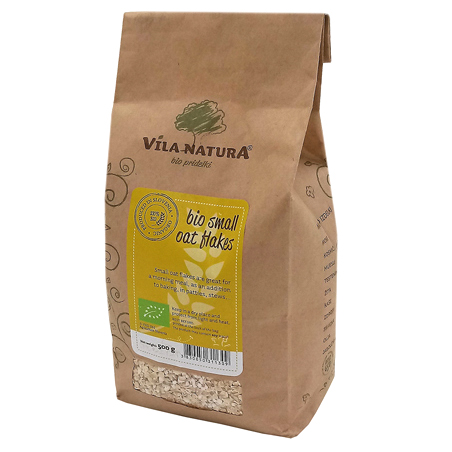 Хлопья овсяные VILA NATURA Organic резаные 500 г чай dammann freres завтрак 100 гр