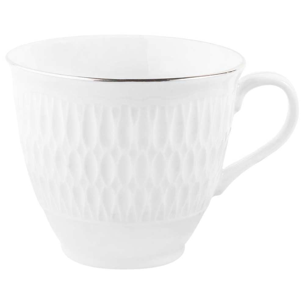Чашка чайная Cmielow Sofia отводка платина 250 мл набор посуды gipfel sofia 6 предметов