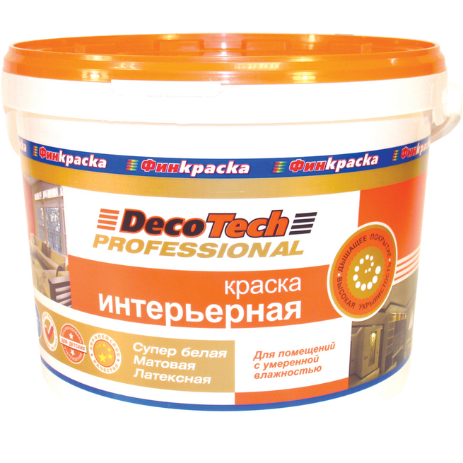 фото Краска decotech professional интерьерная база a 3 л