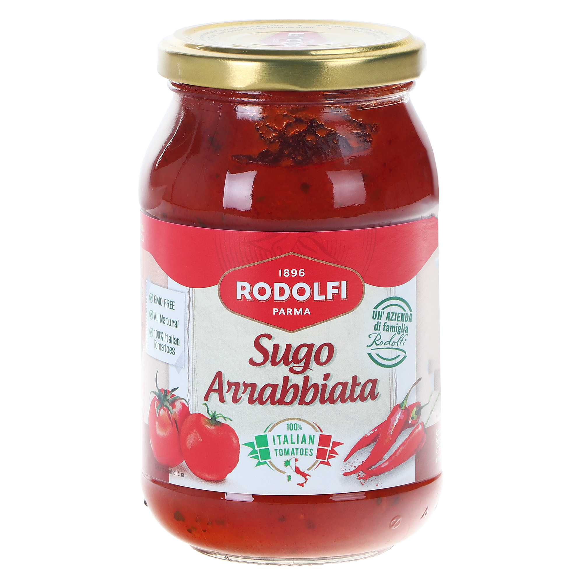 Соус Rodolfi Arrabbiata, 400 г пюре томатное rodolfi classica 690 г
