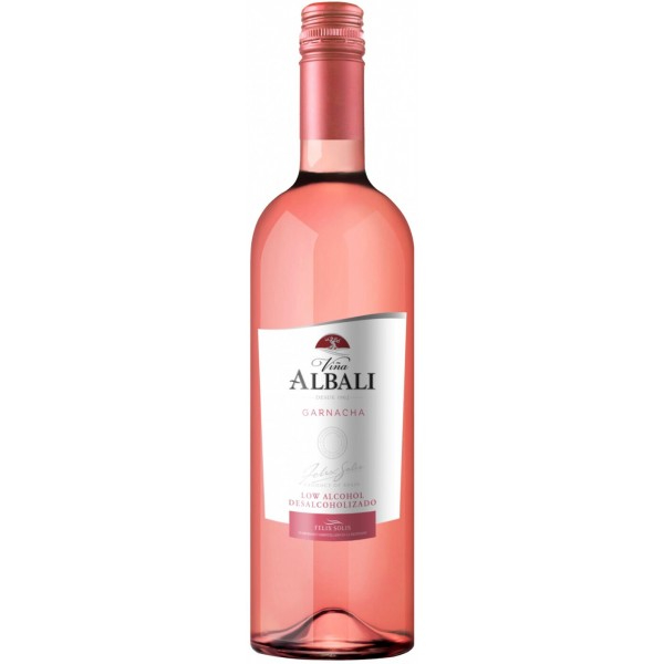 вино игристое безалкогольное felix solis vina albali sparkling rose розовое 0 75 л Вино безалкогольное Felix Solis Vina Albali Garnacha Rose, розовое, 0,75 л