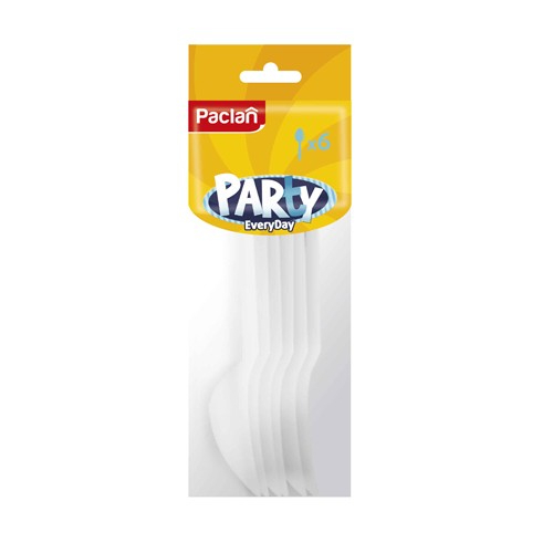 Набор одноразовых ложек Paclan Party EveryDay 6 шт набор одноразовых ложек eurohouse премиум 10 шт прозрачный