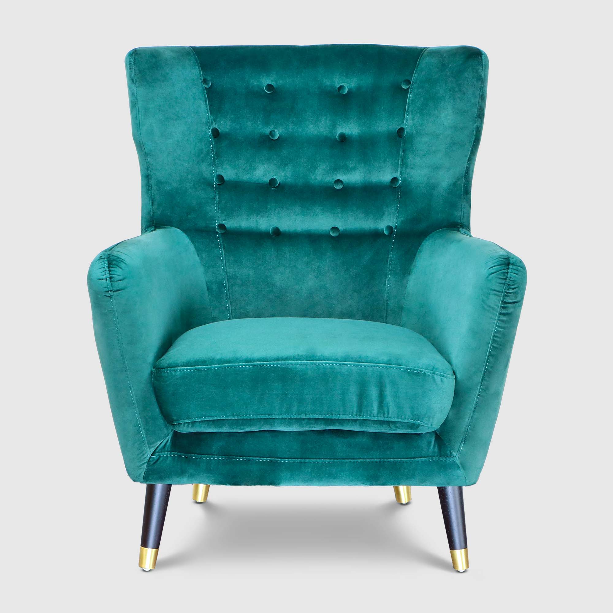 Кресло Liyasi Элфи изумрудное 80x81x93 см Велюр, цвет изумрудный - фото 2