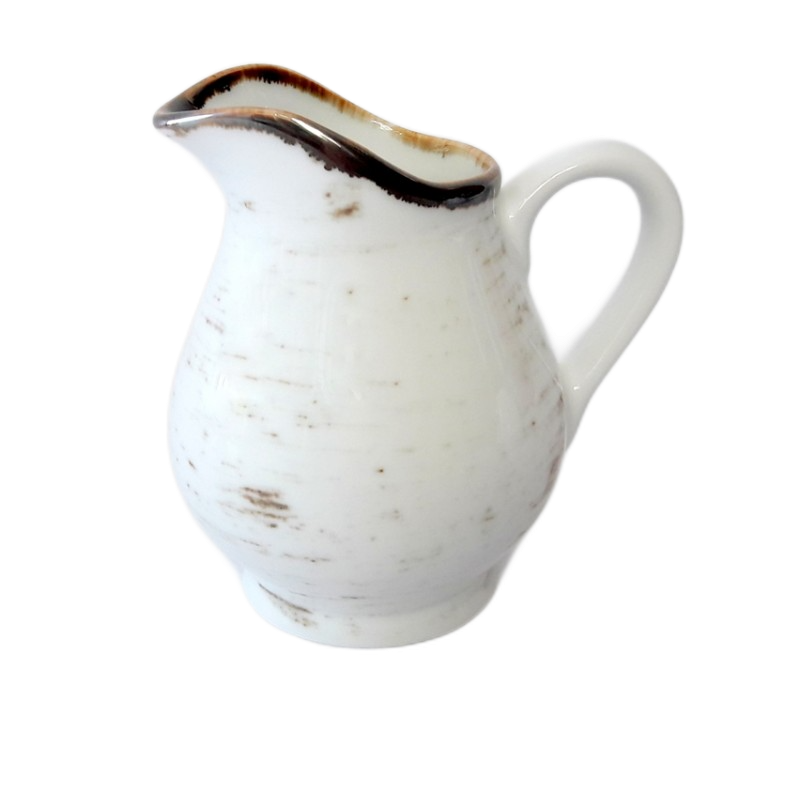 Молочник Porcelana Bogucice Alumina Nostalgia White 0,25 л чашка с блюдцем porcelana bogucice river white 250 мл 14 см
