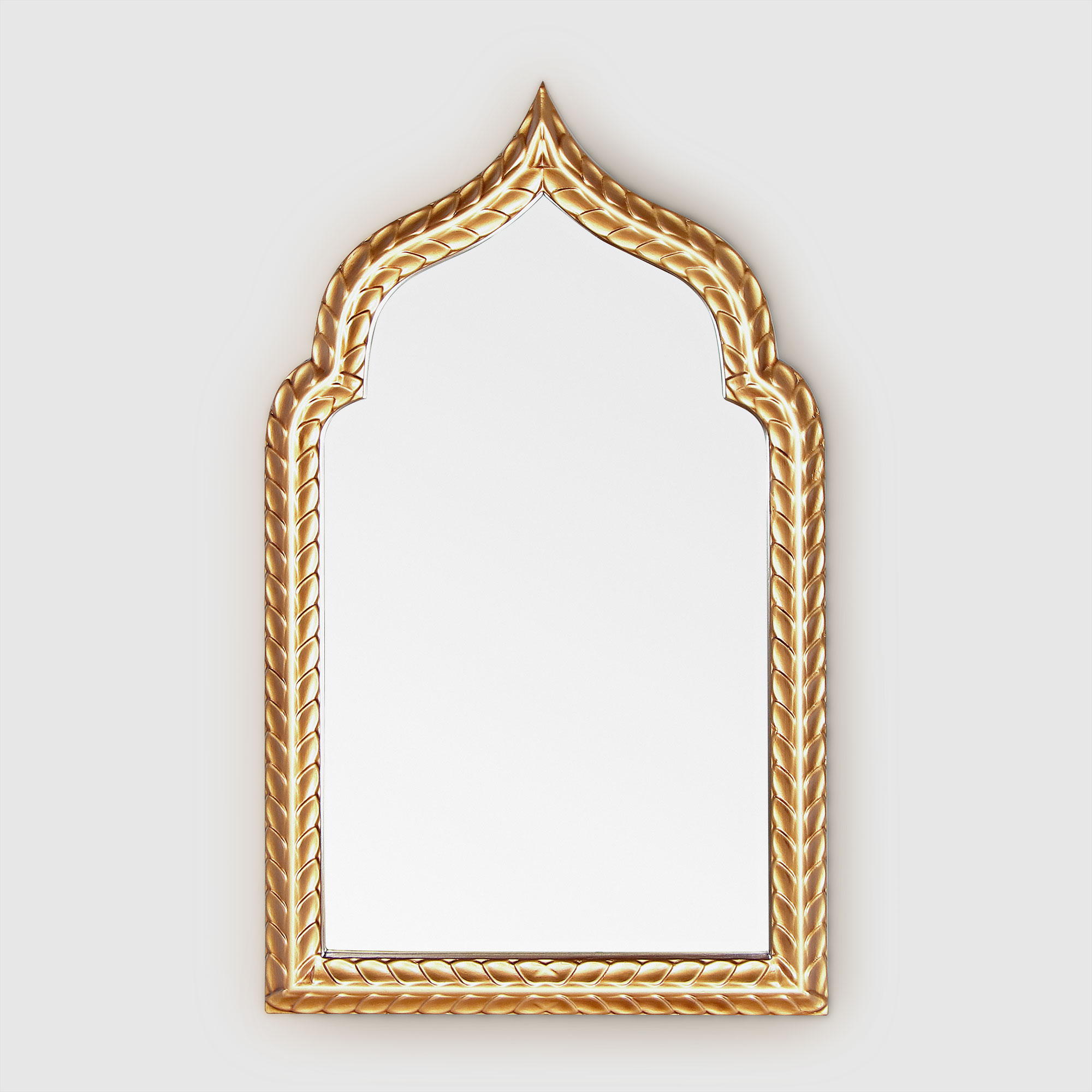 Зеркало Qingdao Besty в золотой раме 60х100 см