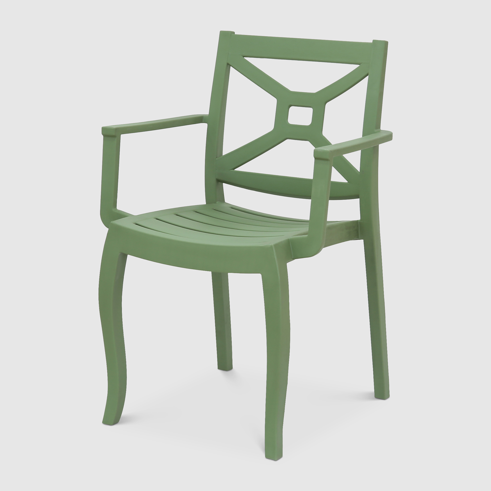 Кресло Rainbow Zeus зелёный 57х52х84 см нож кухонный доляна zeus хлебный 20 см