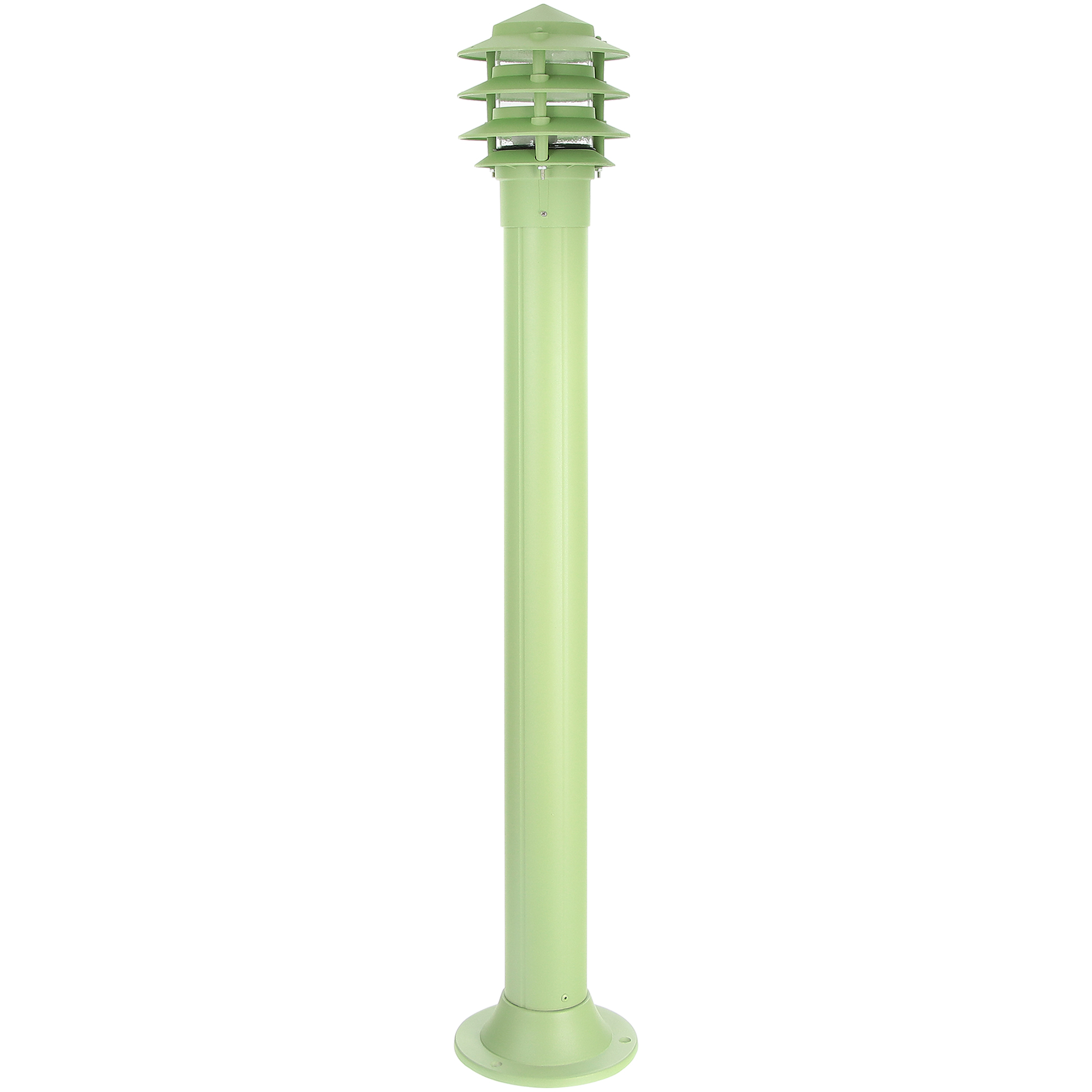 Светильник напольный садовый Amber Lamp 8057 зеленый уличный настенный светильник arte lamp a3102al 1wh