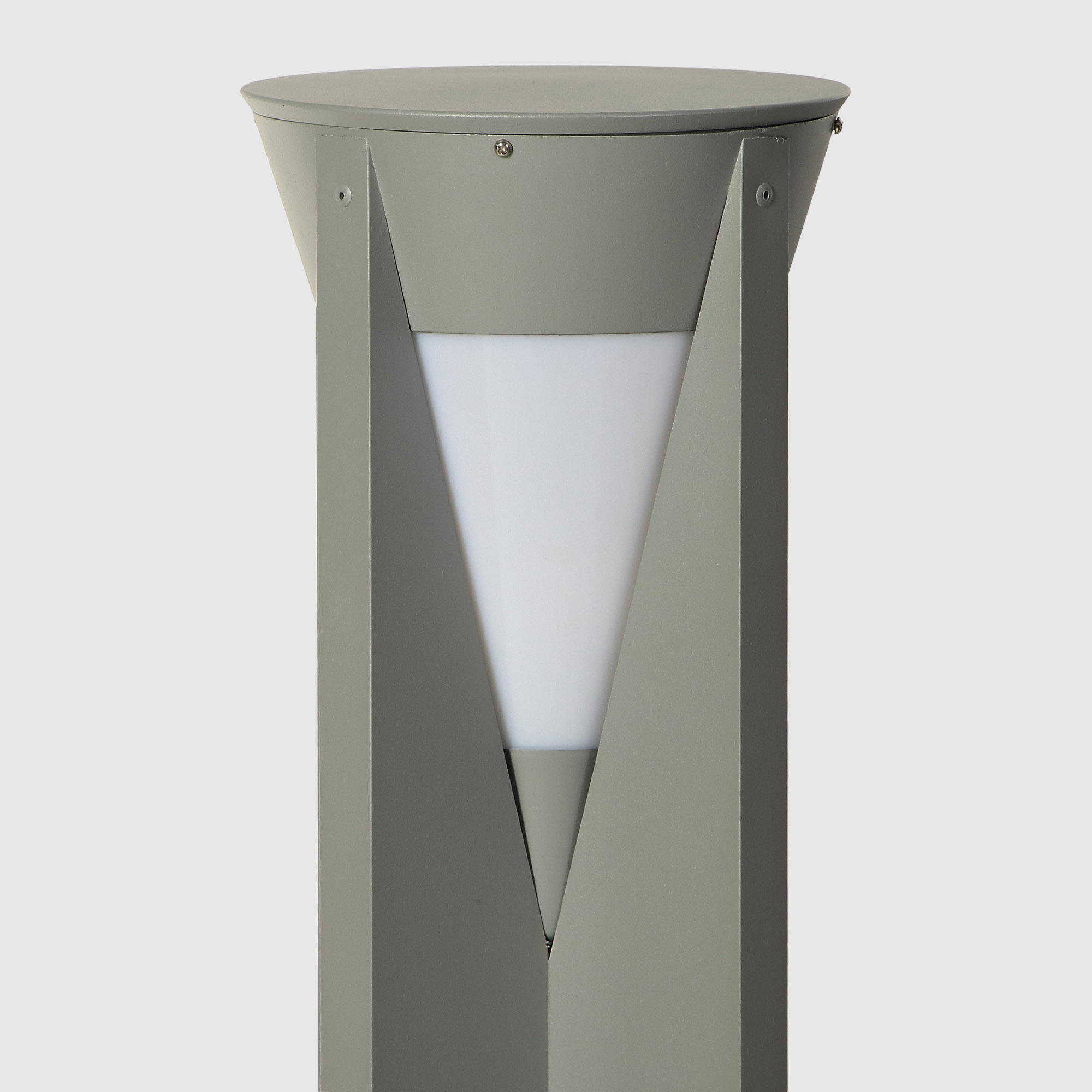 Светильник садовый Amber Lamp 8285 IP44 E27 60 Вт, серый - фото 5