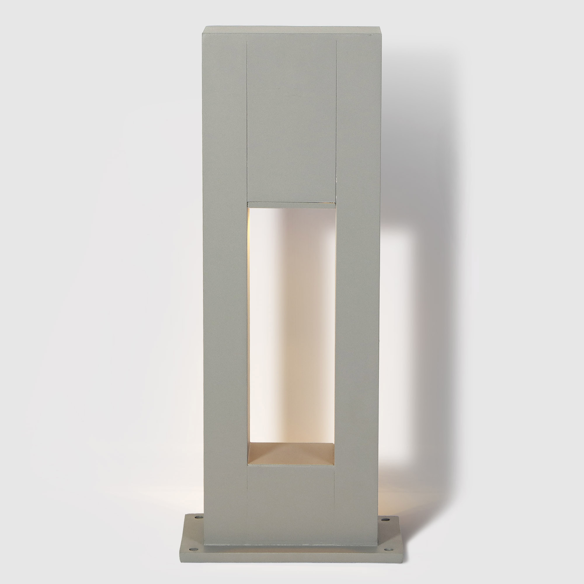 Светильник садовый Amber Lamp 8287 IP44 E27 60 Вт, серый - фото 4