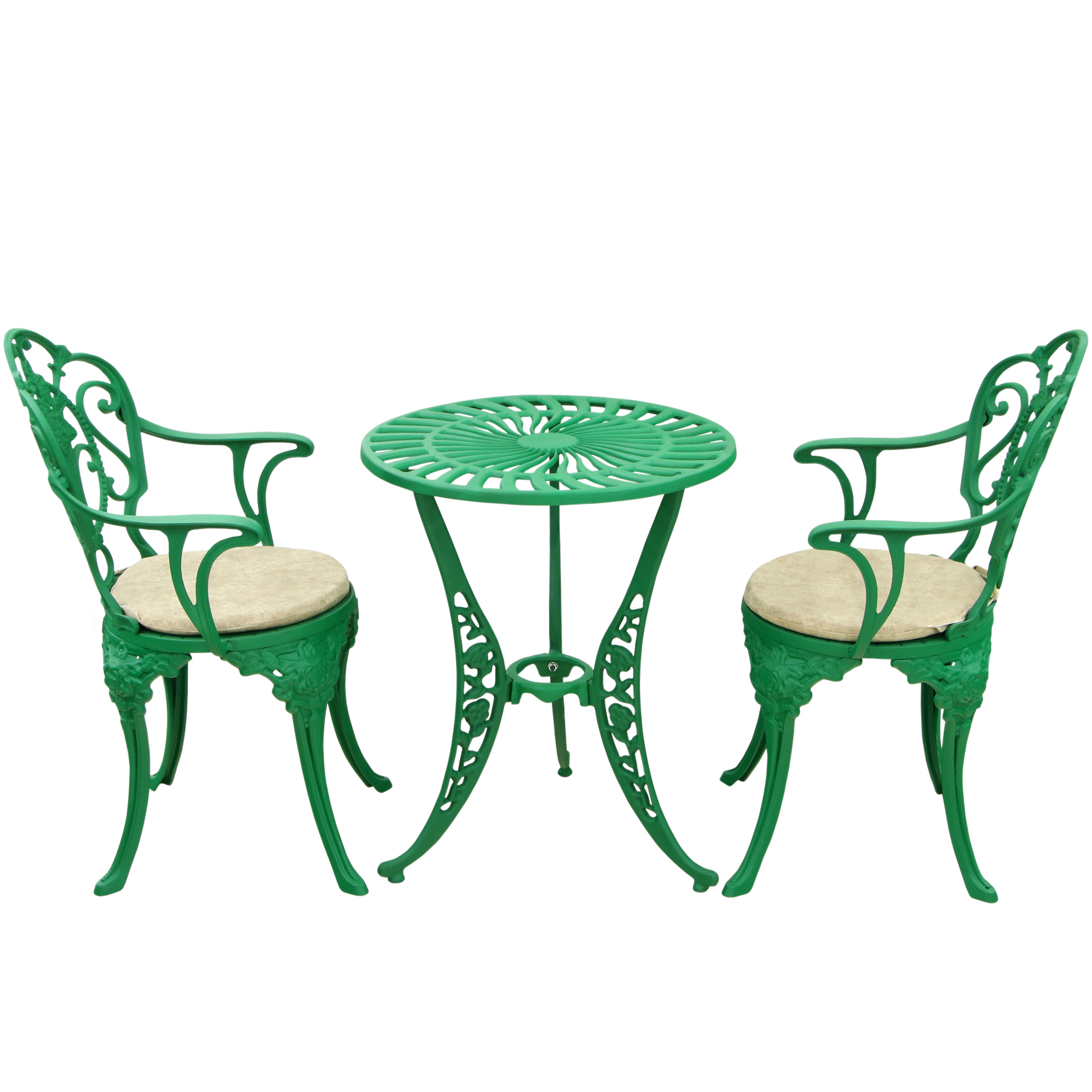 фото Комплект мебели lofa 3 предмета зелено-бежевый