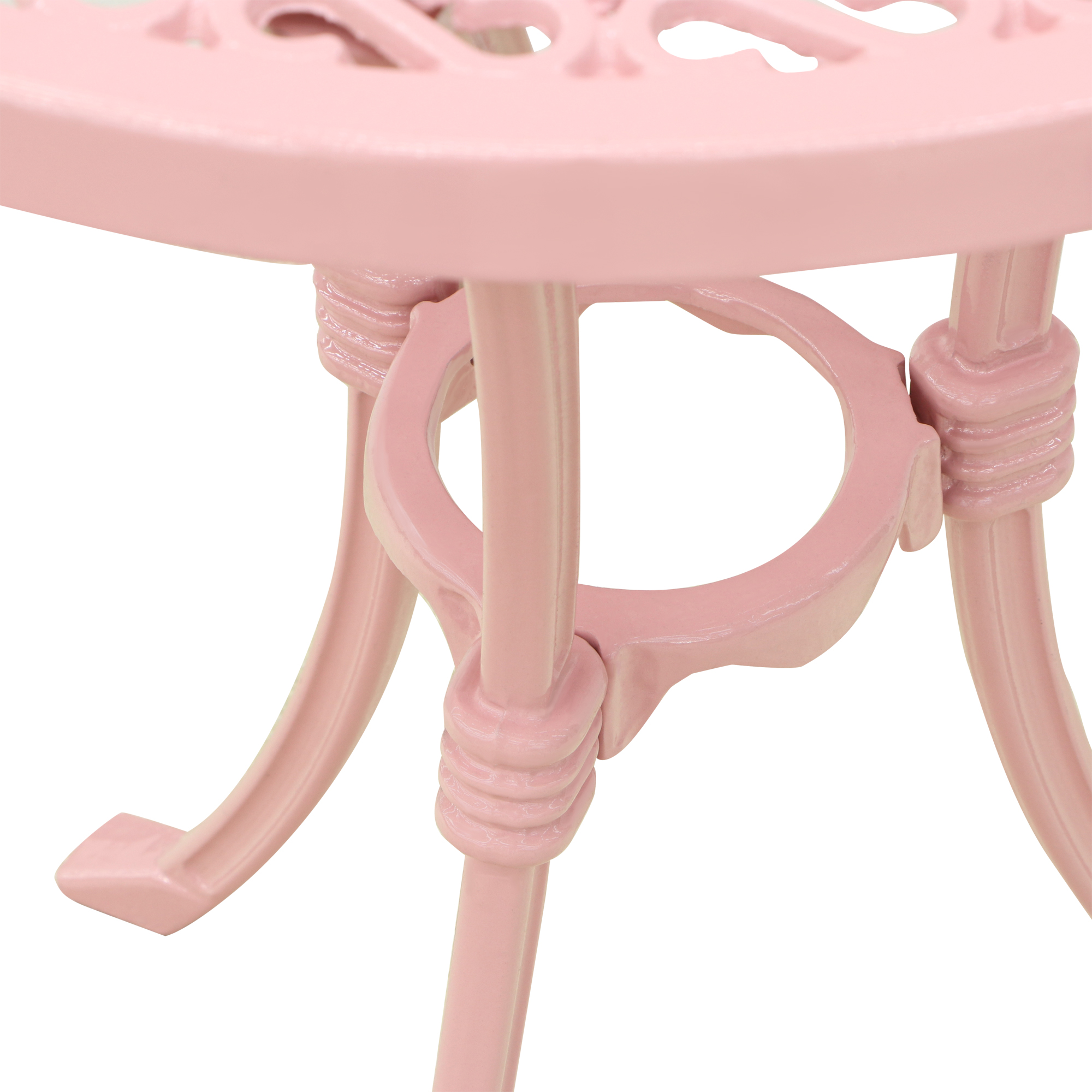 Комплект мебели  Lofa 3 предмета, цвет розовый, размер 65х65х80 см - фото 4