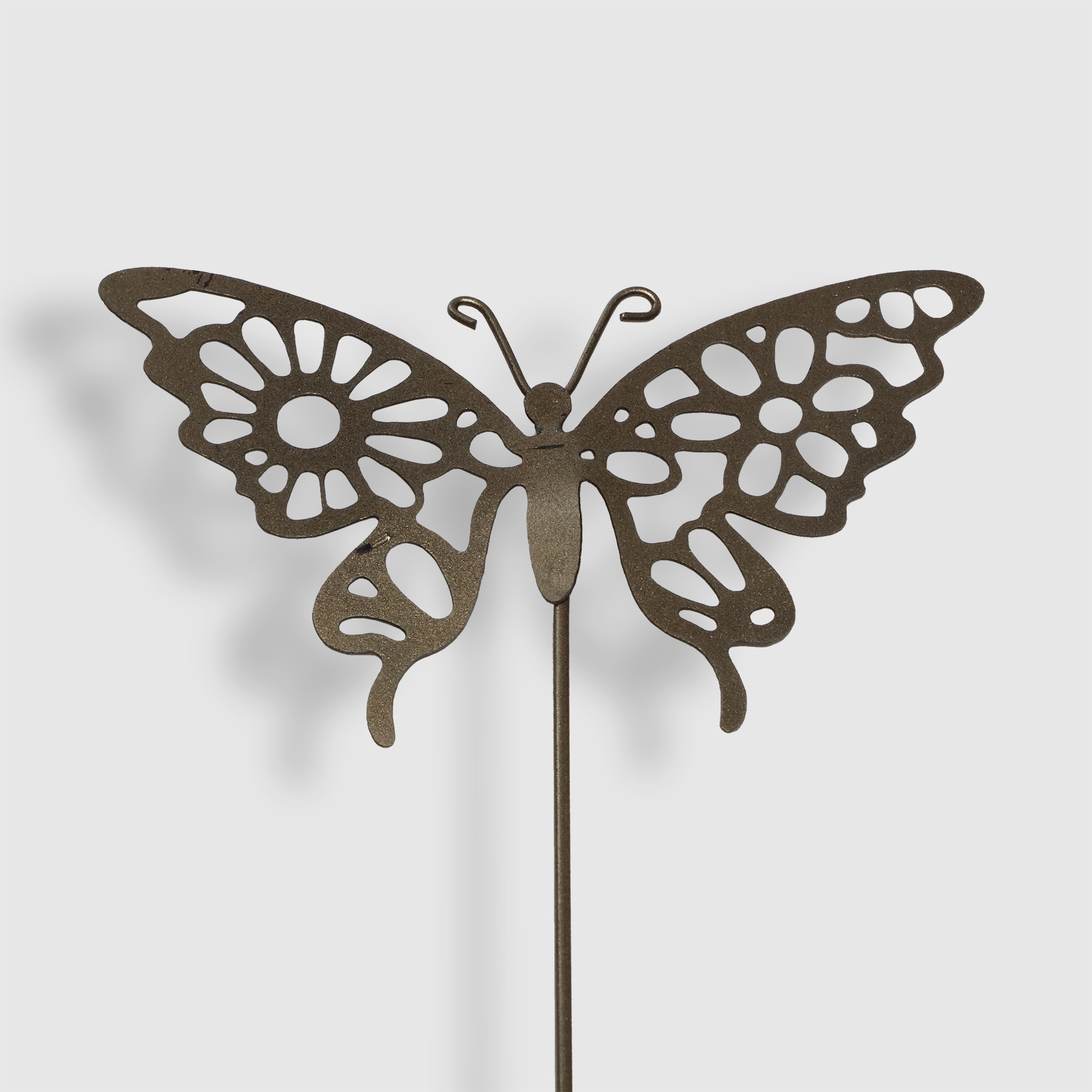 фото Декор для цветов edelman garden butterfly 26 см золото