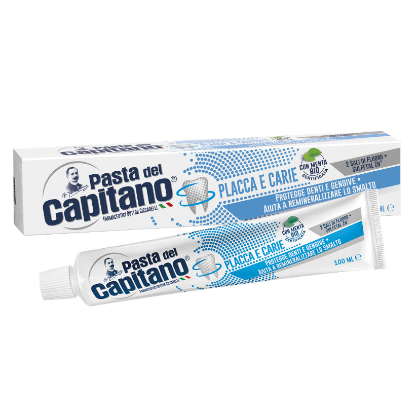 зубная паста pasta del capitano против зубного камня 75 мл Зубная паста Pasta del Capitano  
