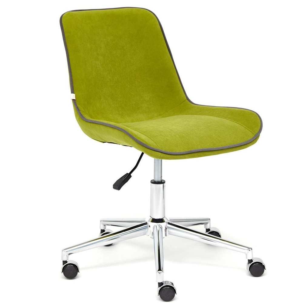 Кресло ТС 52х40х97 см флок олива офисное кресло кресло style флок олива 23
