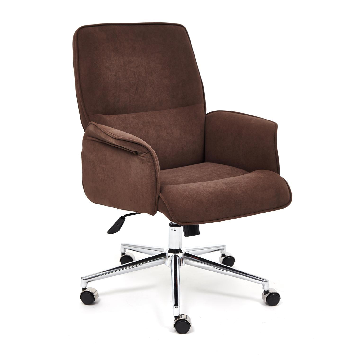 Кресло ТС 64х45х128 см флок коричневый кресло тс 61х39х98 см флок хром олива
