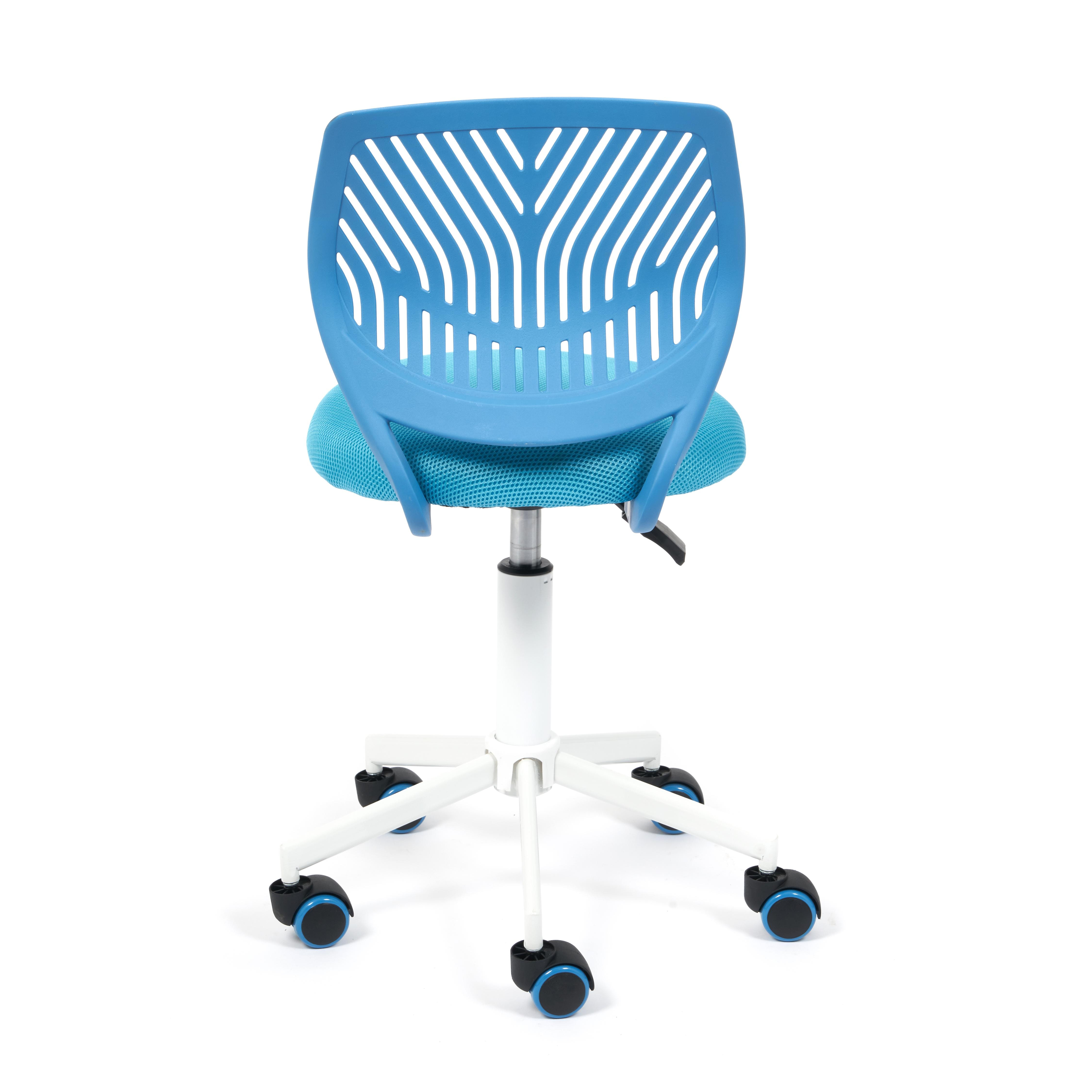 Кресло ТС 86х38х38 см ткань синий, цвет белый - фото 5