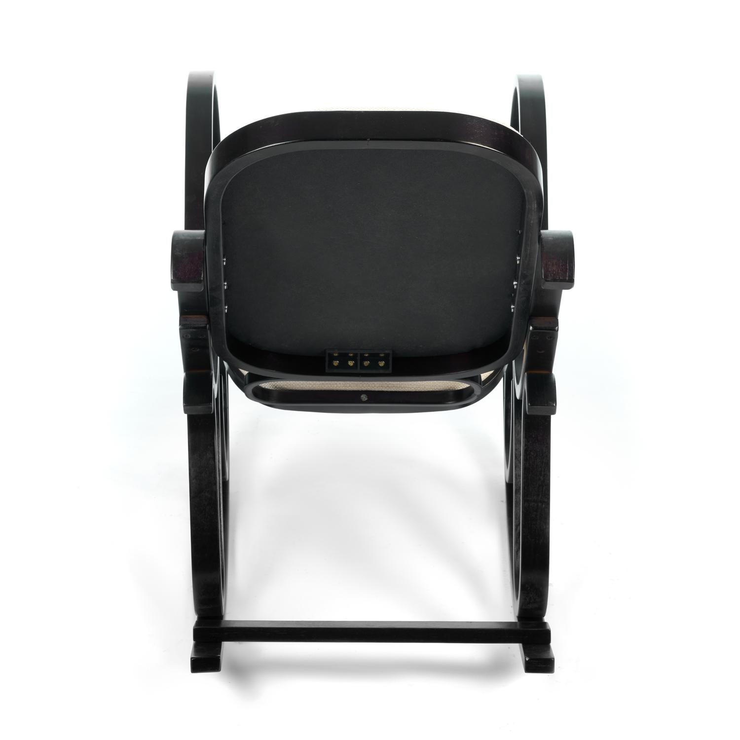 Кресло-качалка ТС 55х98х91 см ткань венге, цвет тёмно-коричневый - фото 3