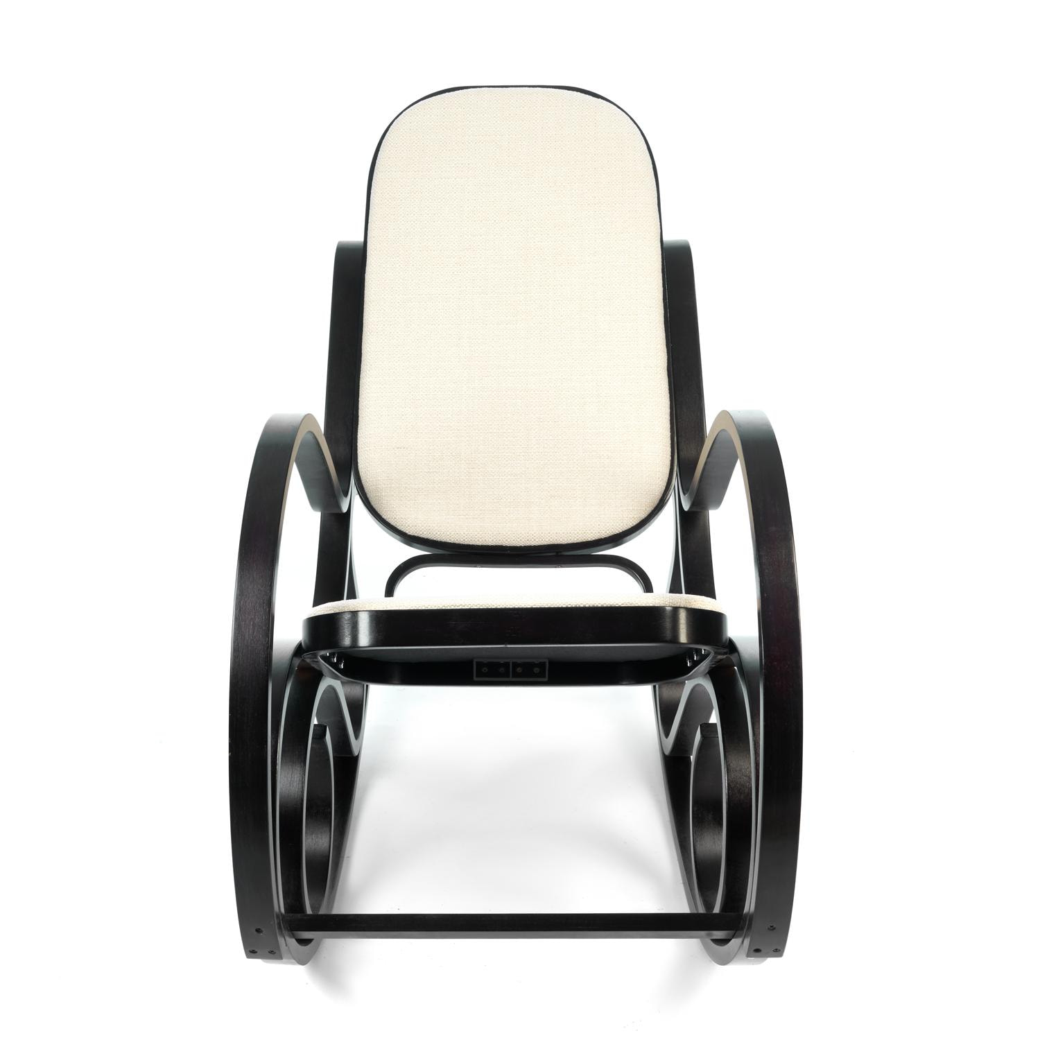 Кресло-качалка ТС 55х98х91 см ткань венге, цвет тёмно-коричневый - фото 4