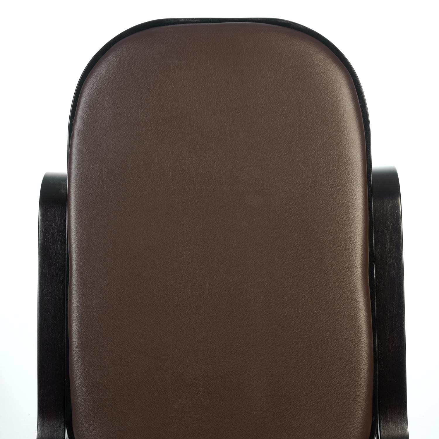 Кресло-качалка ТС 55х98х91 см экокожа венге, цвет тёмно-коричневый - фото 8