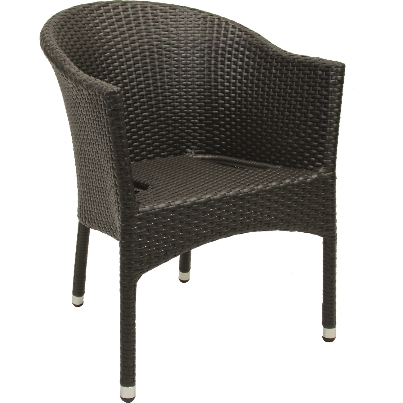Кресло Konway Lugano чёрный кресло hakon 600×800×850 мм искусственный ротанг цвет чёрный